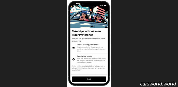 Uber ora ti permette di scegliere chi ti spaventa di meno alla guida | Carscoops